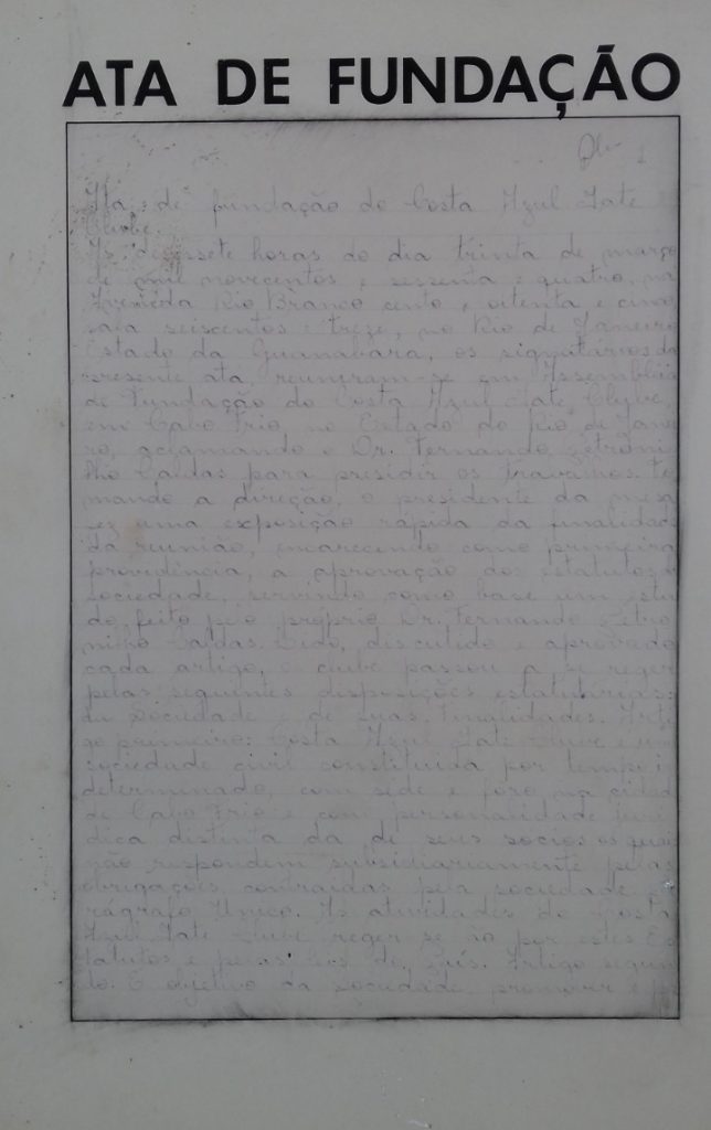 Ata de fundação